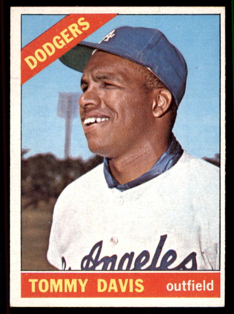 1966 Topps Baseball Tommy Davis #75 PSA 3