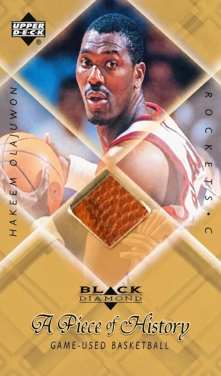 1999 Upper Deck Black Diamond Basketball Hakeem Olajuwon #HO