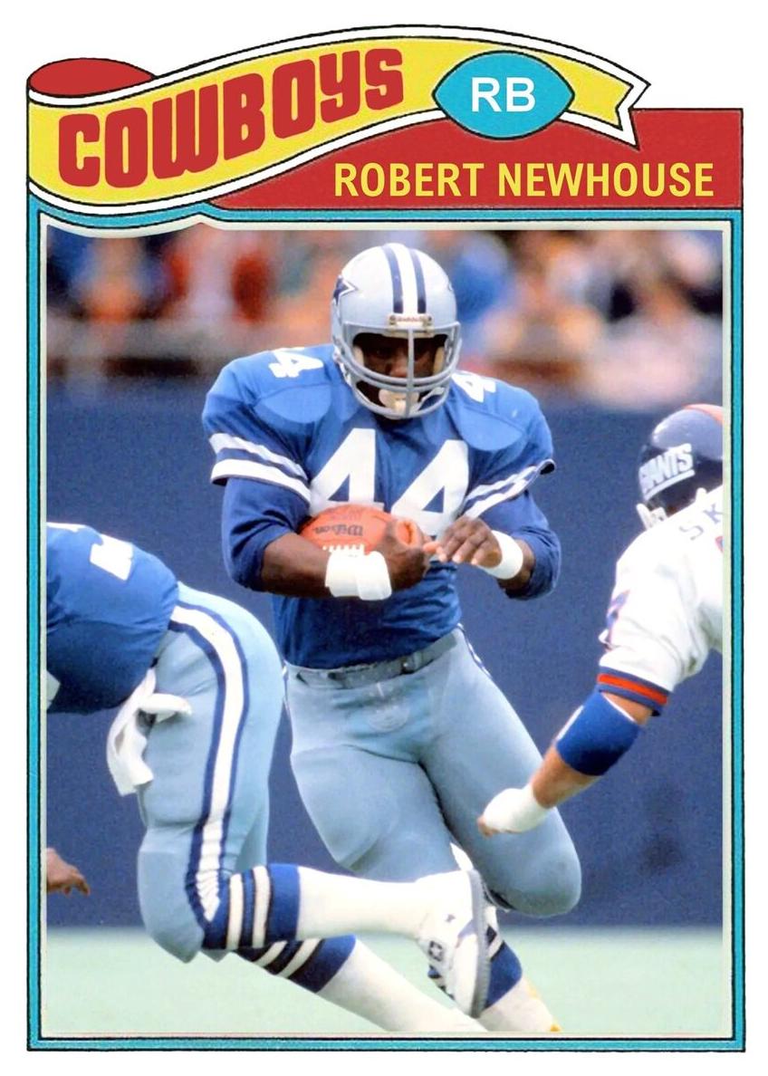 1977 Topps Football Robert Newhouse #459