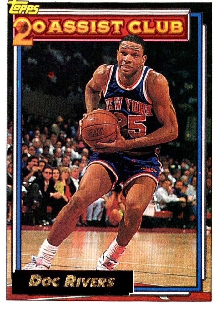 1992 Topps Basketball Doc Rivers #217
