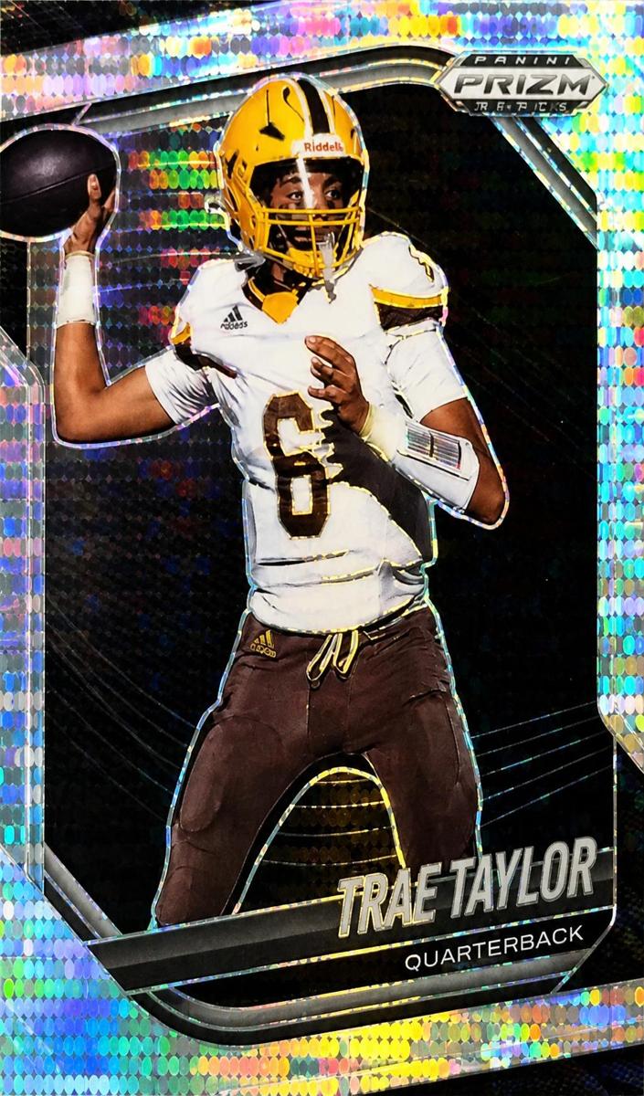2025 Panini Prizm Black Football Pulsar Trae Taylor #179