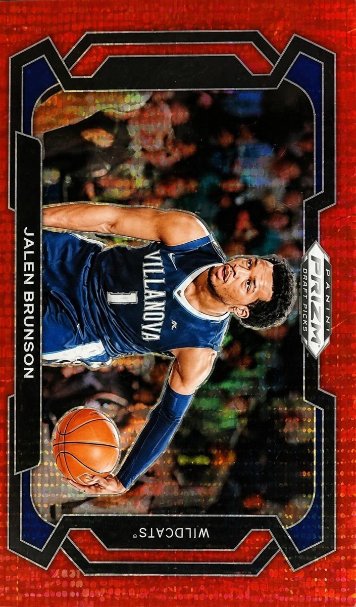 2024 Panini Prizm Draft Picks Basketball Red Pulsar Jalen Brunson #22