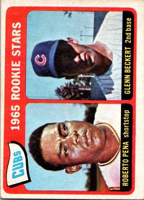 1965 Topps Baseball Cubs Rookies #549 PSA 9