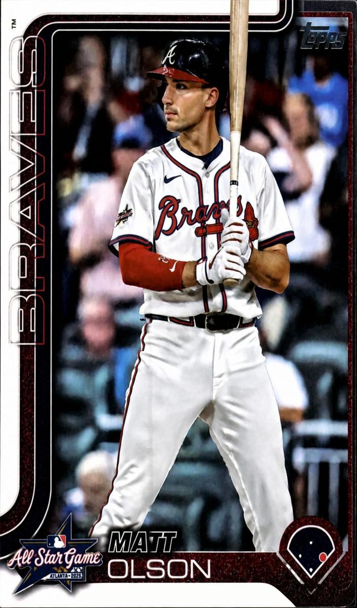 2025 Topps Update Baseball Matt Olson #ASG-49