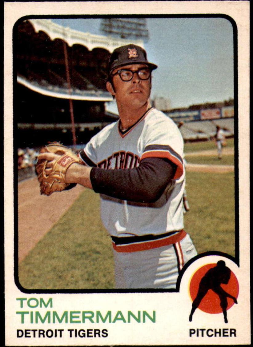 1973 O-Pee-Chee Baseball Tom Timmermann #413