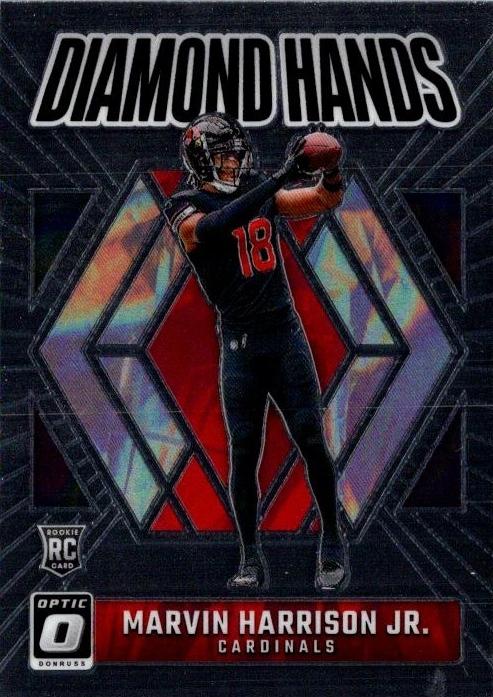 2024 Donruss Optic Football Marvin Harrison Jr. #3