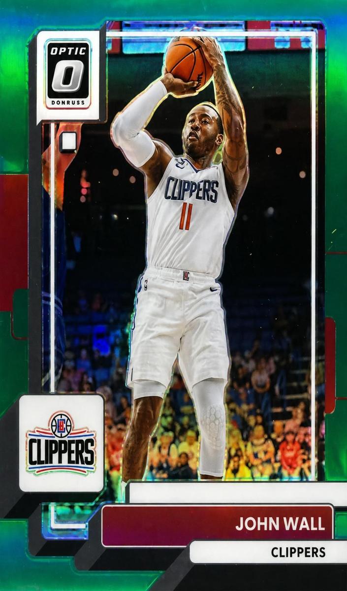 2022 Donruss Optic Basketball Green John Wall #114