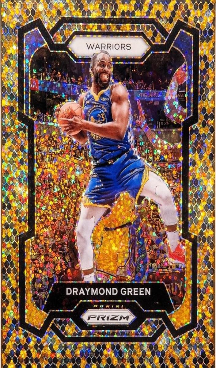 2023 Panini Prizm Basketball King Snake Draymond Green #75 PSA 9