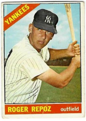 1966 O-Pee-Chee Baseball Roger Repoz #138