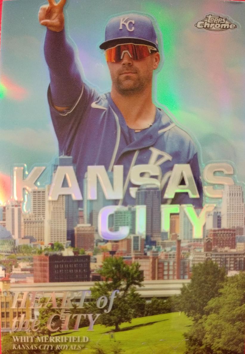 2022 Topps Chrome Baseball Whit Merrifield #HOC-10