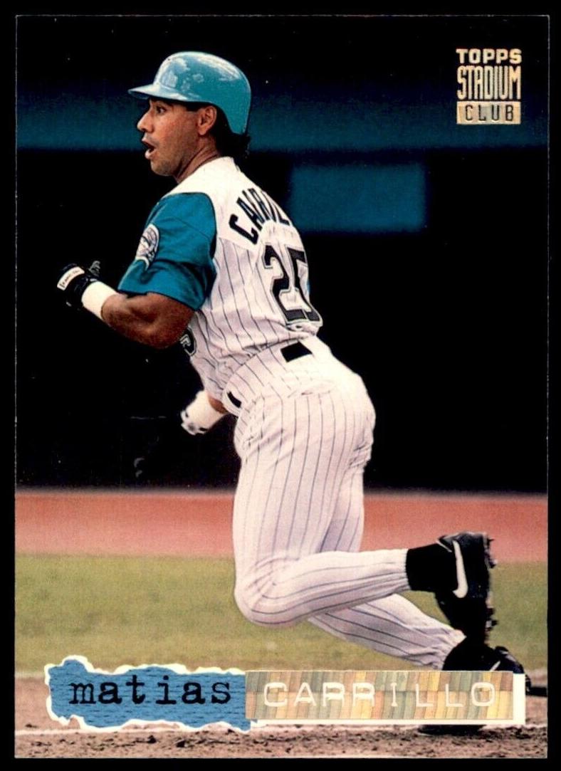 1994 Topps Stadium Club Baseball Golden Rainbow Matias Carrillo #235