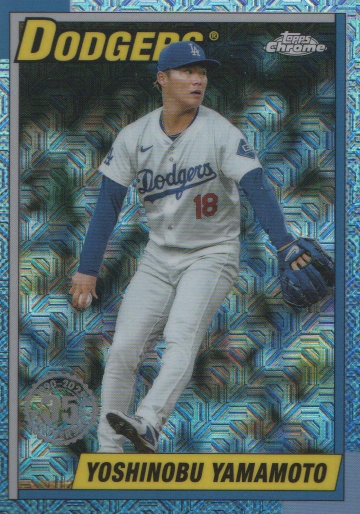 2025 Topps Baseball Yoshinobu Yamamoto #T90C-76 PSA 10