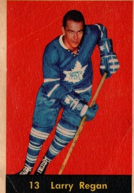 1960 Parkhurst Hockey Larry Regan #13 PSA 7.5