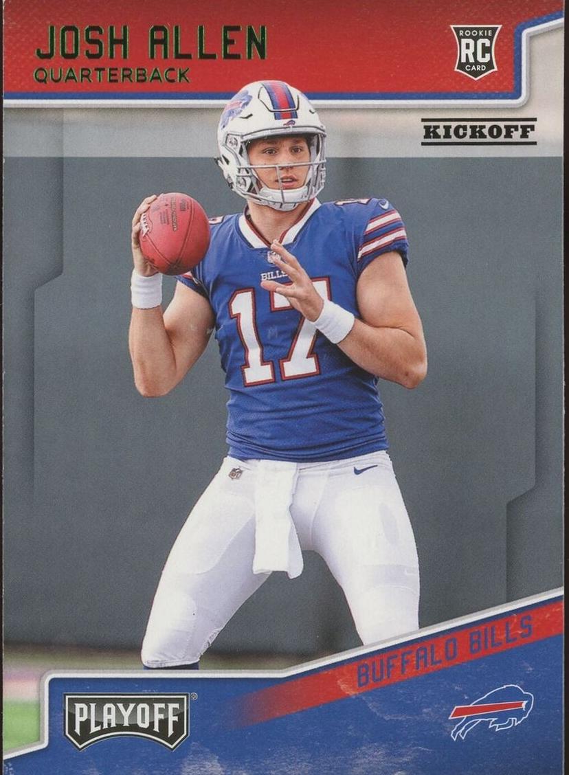 2018 Panini Playoff Football Josh Allen #205 PSA 10