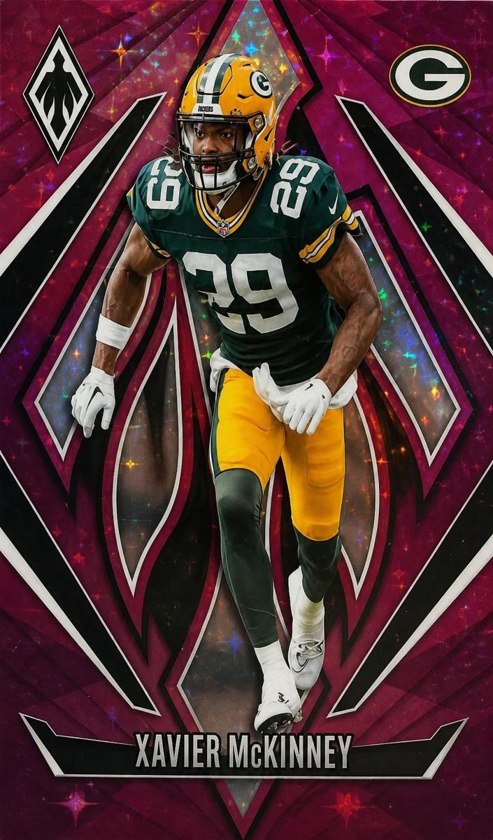2024 Panini Phoenix Football Pink Stars Xavier McKinney #147