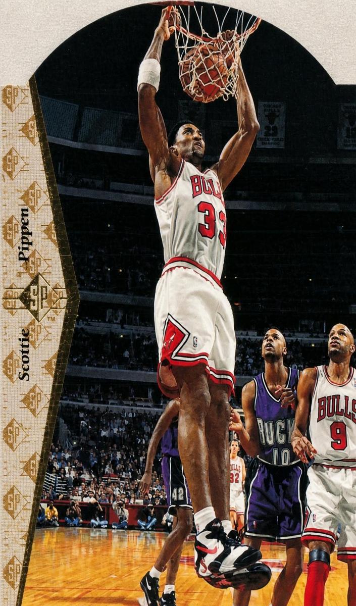 1994 SP Basketball Die Cut Scottie Pippen #D46