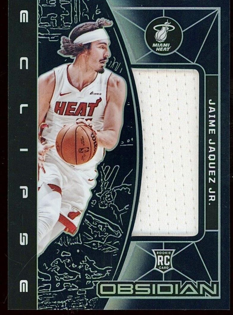 2023 Panini Obsidian Basketball Jaime Jaquez Jr. #EM-JJJ PSA 8