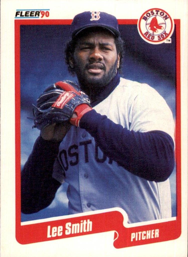 1990 Fleer Baseball Lee Smith #287