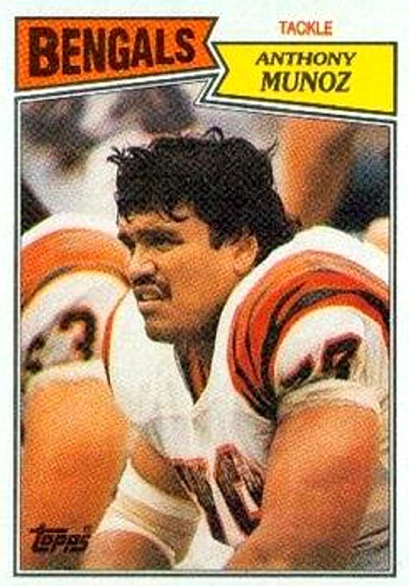 1987 Topps Football Anthony Munoz #192