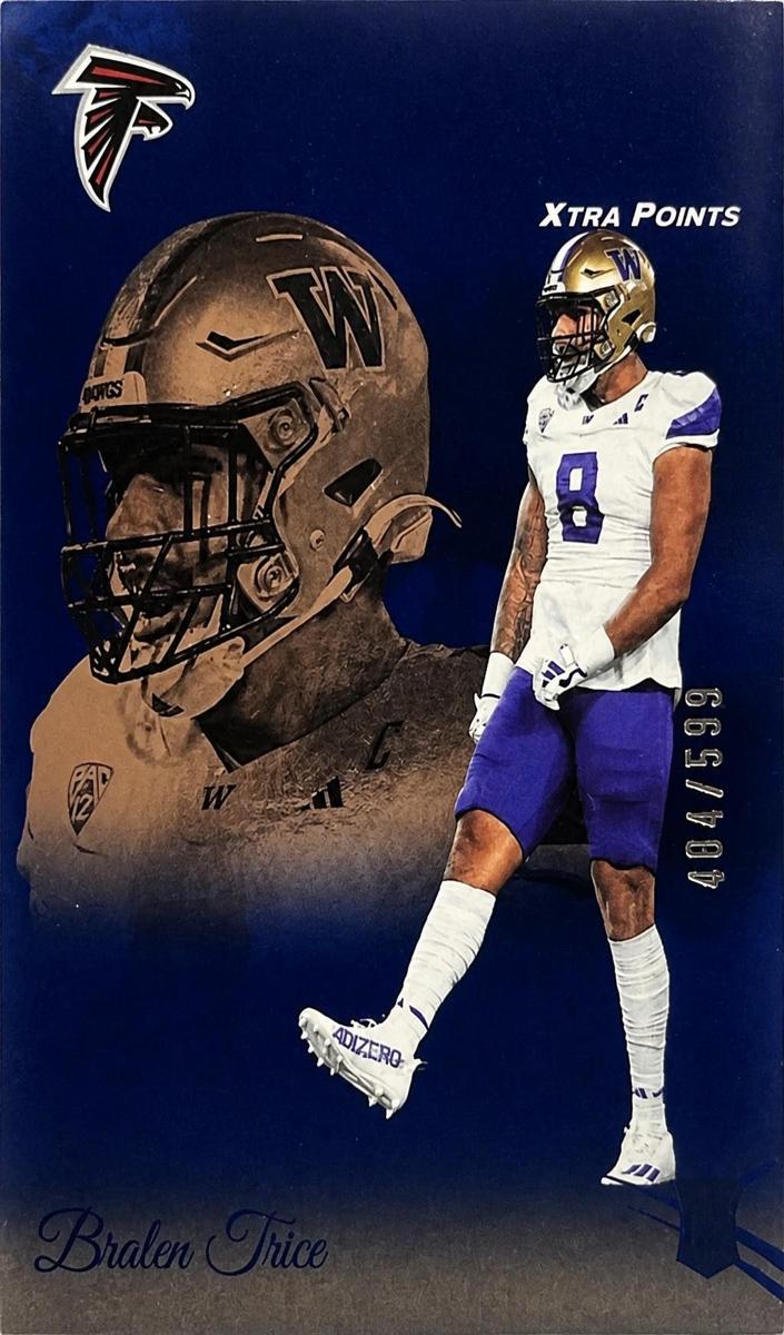 2024 Panini Prestige Football Blue Xtra Points Bralen Trice #336
