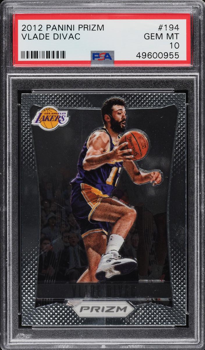 2012 Panini Prizm Basketball Vlade Divac #194 PSA 10