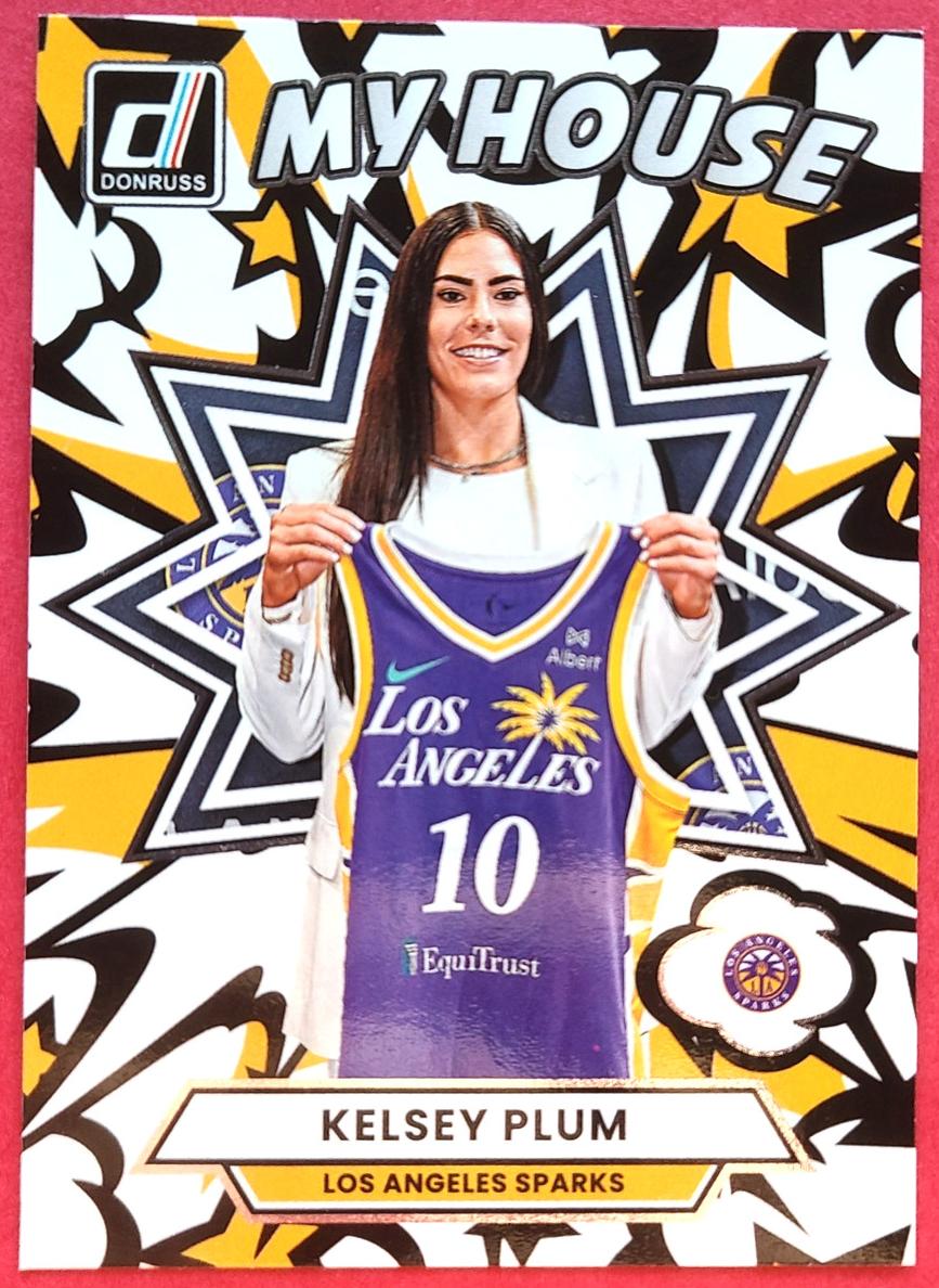 2025 Panini Donruss WNBA Basketball Kelsey Plum #17 PSA 9