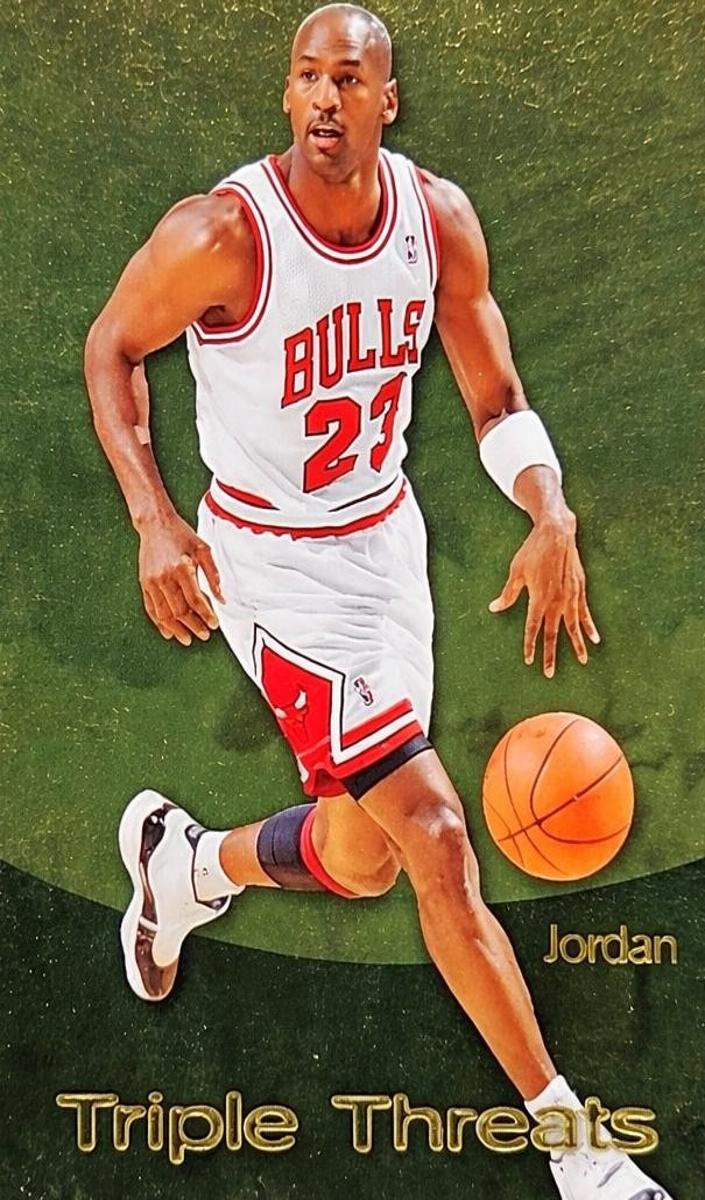 1996 Skybox Premium Basketball Michael Jordan #TT11 PSA 8