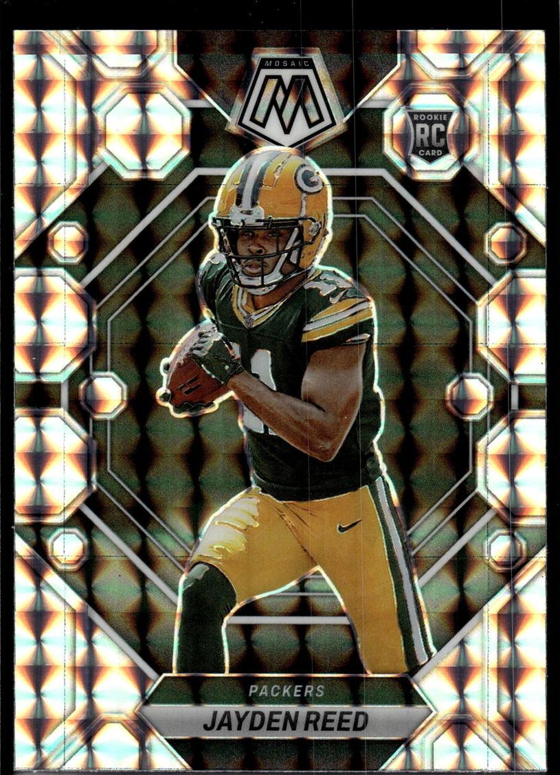2023 Panini Mosaic Football Silver Jayden Reed #333