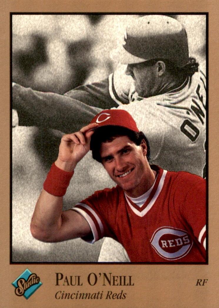1992 Studio Baseball Paul O'Neill #25