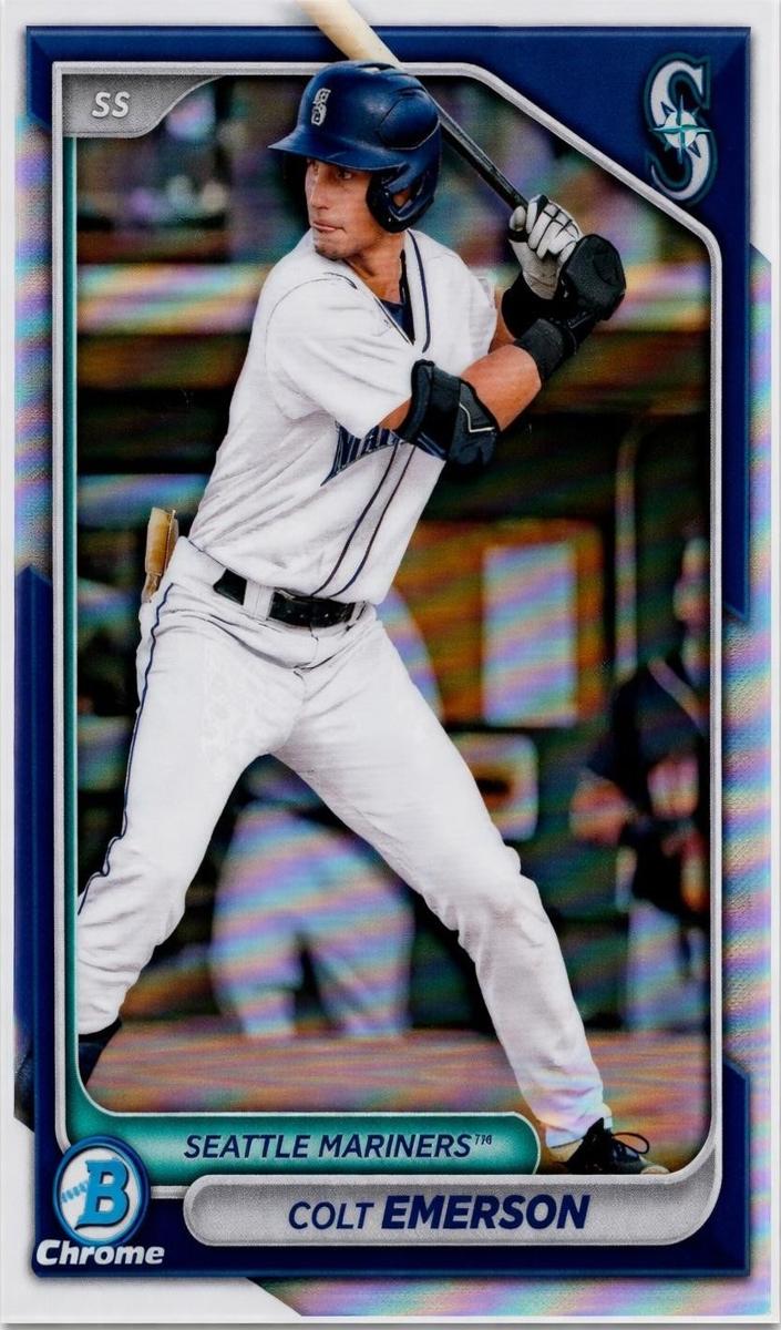 2024 Bowman Draft Chrome Baseball Refractor Colt Emerson #BDC-15