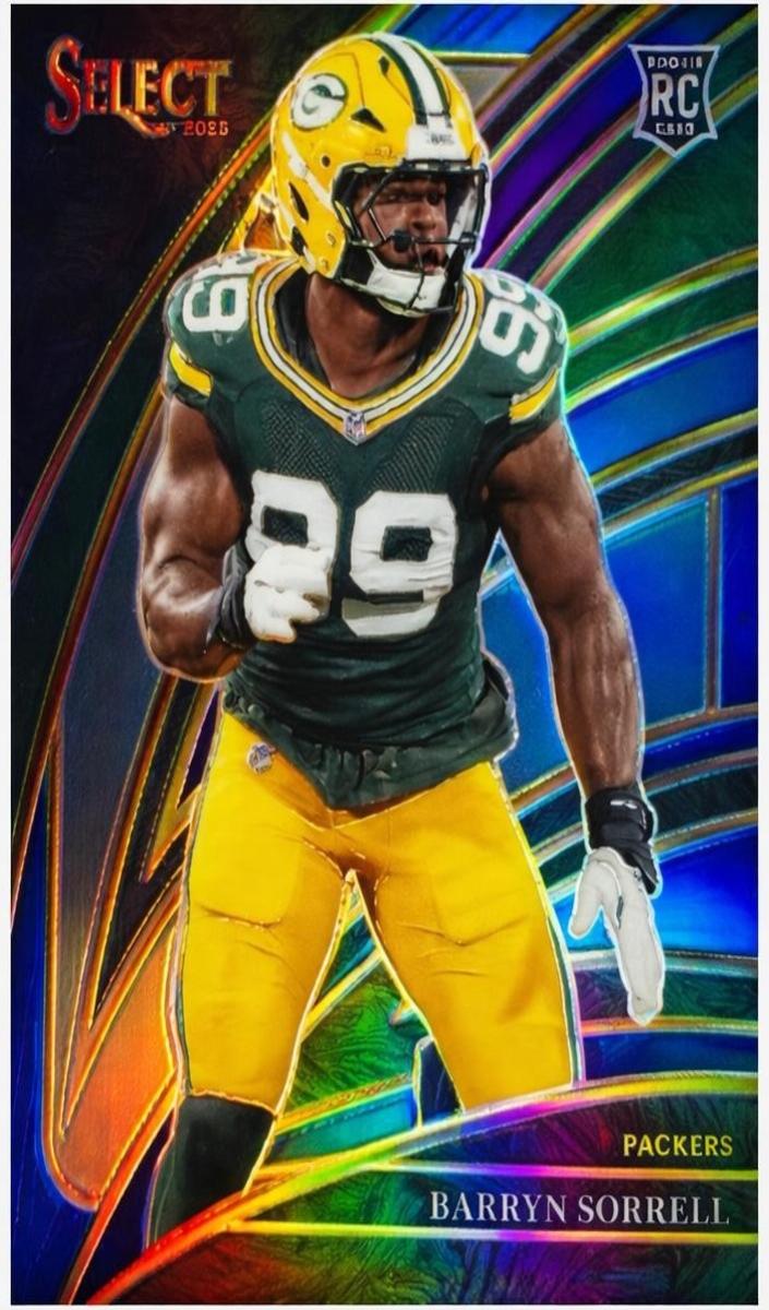 2025 Panini Select Football Blue Barryn Sorrell #268