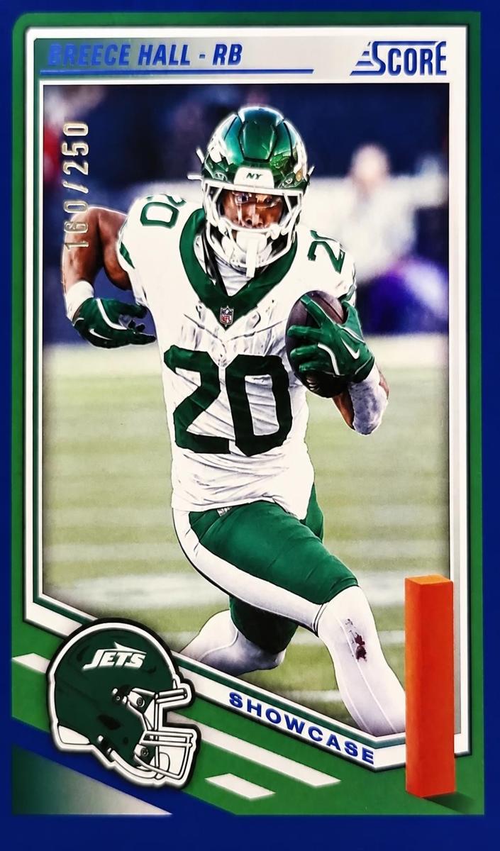 2025 Panini Score Football Showcase Breece Hall #282