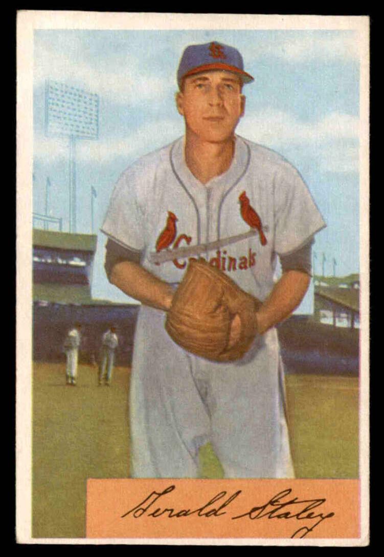 1954 Bowman Baseball Gerry Staley #14
