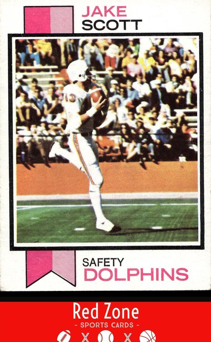 1973 Topps Football Jake Scott #390 PSA 9
