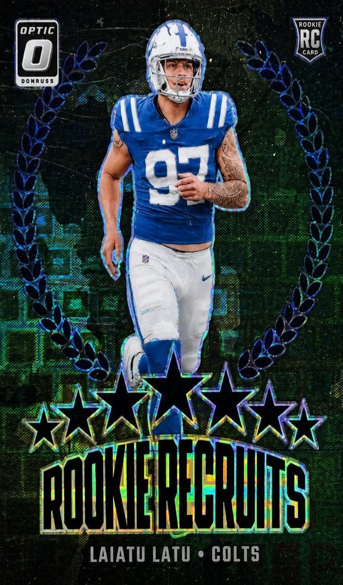 2024 Donruss Optic Football Black Pandora Laiatu Latu #20