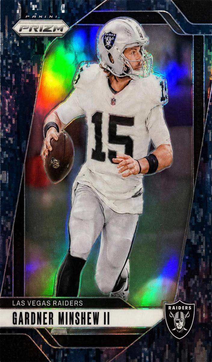 2024 Panini Prizm Football Navy Camo Gardner Minshew II #148
