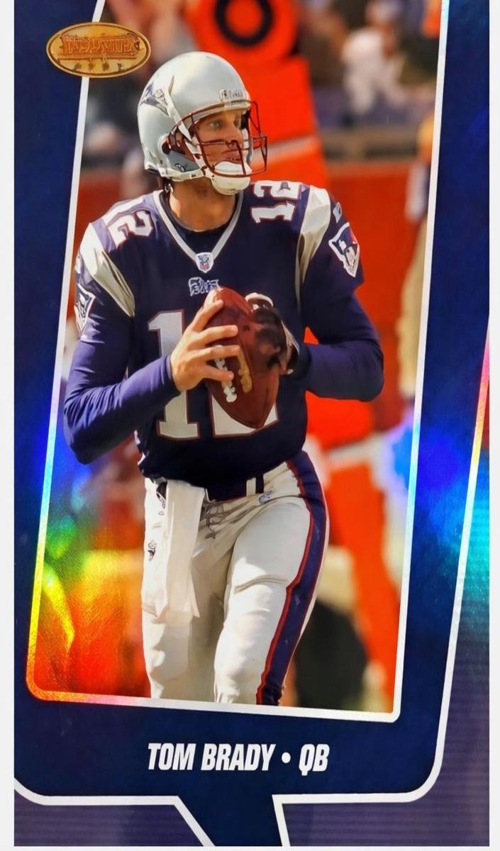 2005 Bowman's Best Football Blue Tom Brady #9 PSA 9