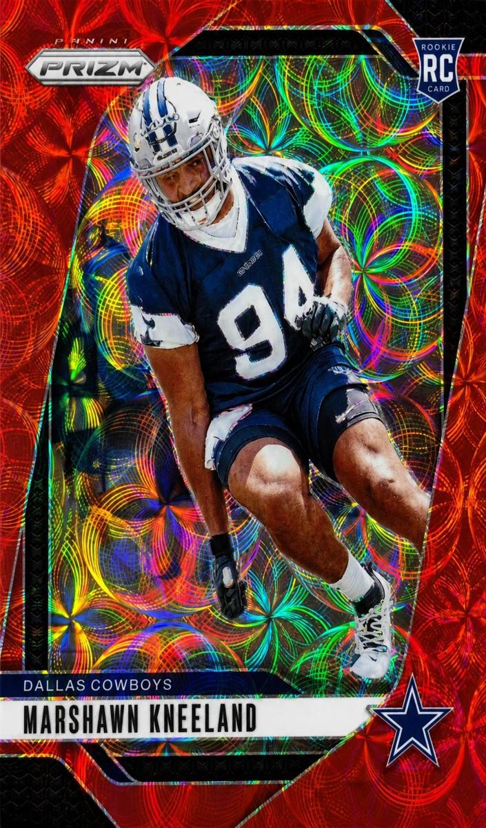 2024 Panini Prizm Football Choice Red Marshawn Kneeland #373