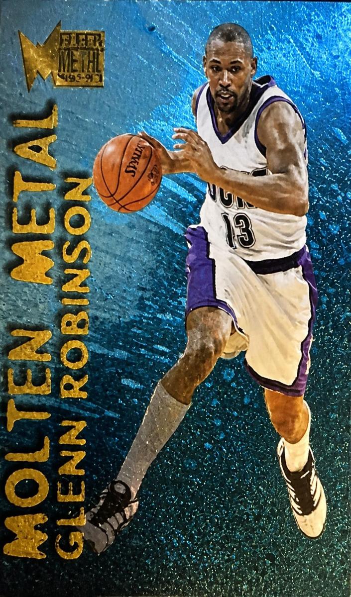 1996 Fleer Metal Basketball Glenn Robinson #26