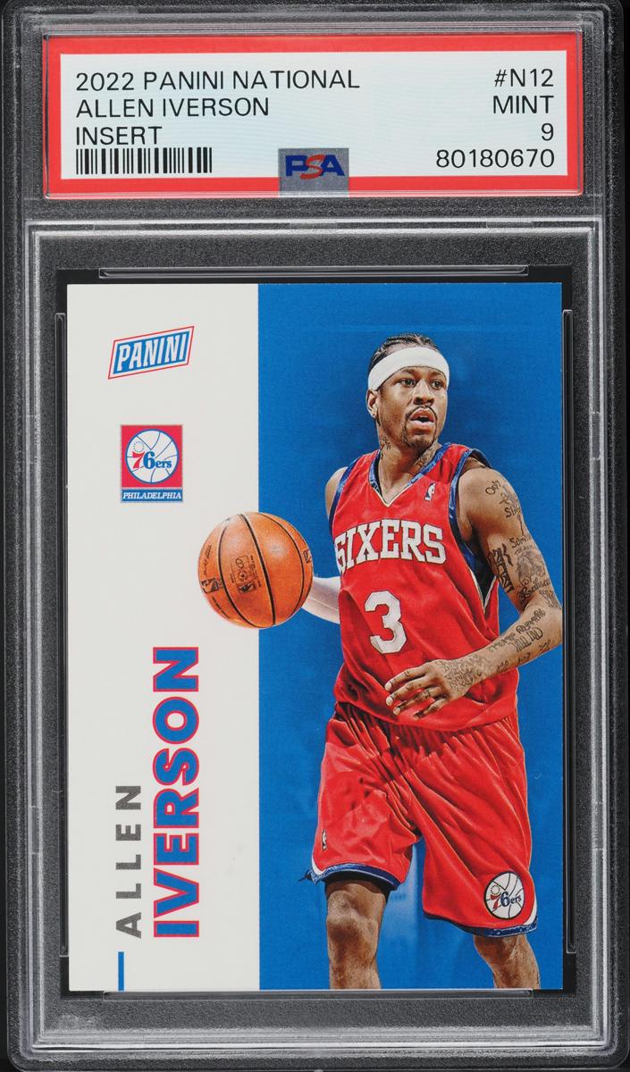 2022 Panini The National Basketball Allen Iverson #N12