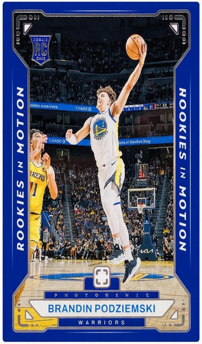 2023 Panini PhotoGenic Basketball Brandin Podziemski #2 PSA 9
