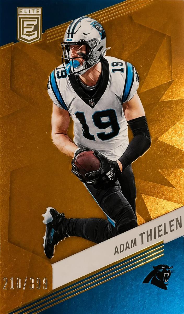 2023 Donruss Elite Football Orange Adam Thielen #5
