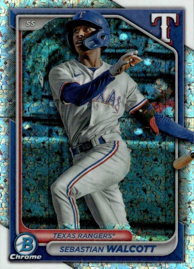 2024 Bowman Chrome Prospects Baseball Mini-Diamond Sebastian Walcott #BCP-81