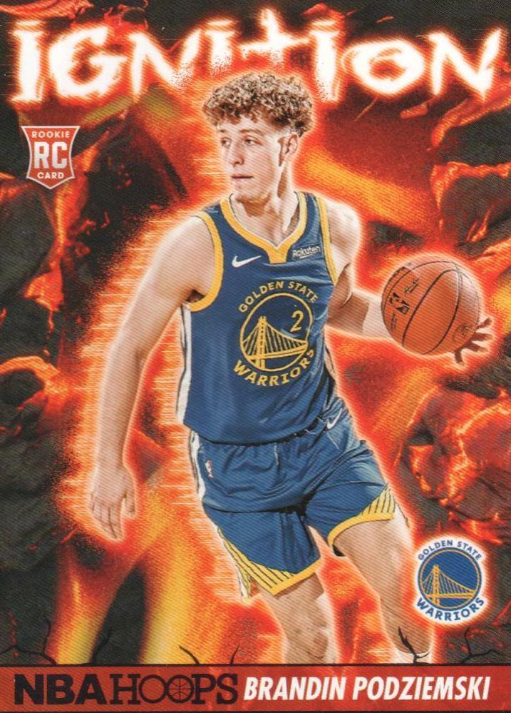 2023 Panini Hoops Basketball Brandin Podziemski #18