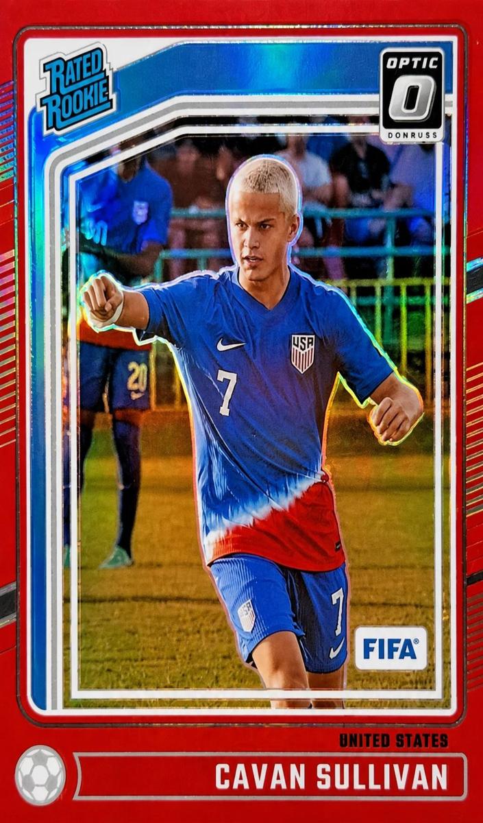 2024 Panini Donruss Soccer Red Cavan Sullivan #184