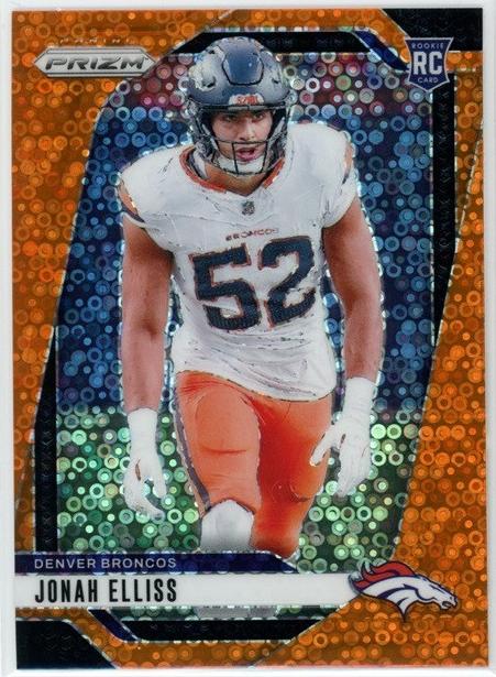 2024 Panini Prizm Football Disco Jonah Elliss #356