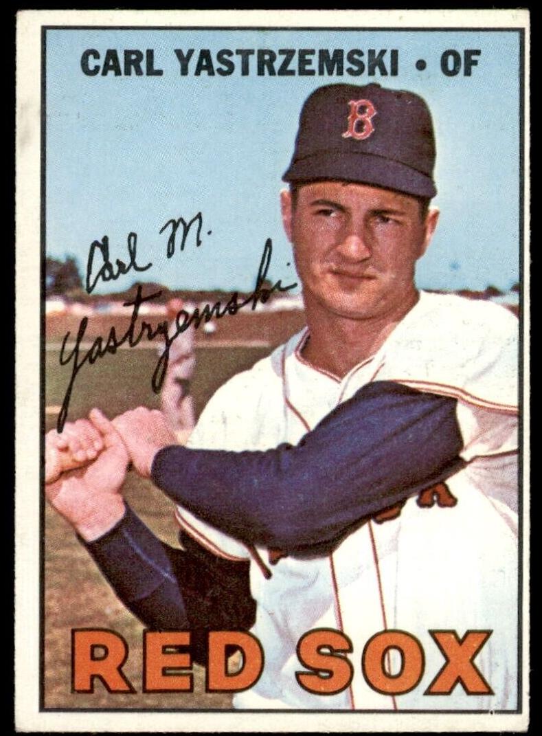 1967 Topps Baseball Carl Yastrzemski #355