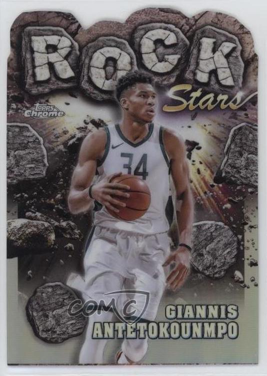 2023 Topps Chrome Basketball Giannis Antetokounmpo #RS-4 PSA 10