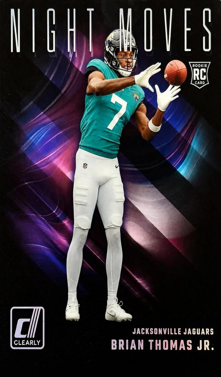 2024 Panini Clearly Donruss Football Brian Thomas Jr. #5