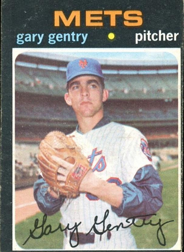 1971 O-Pee-Chee Baseball Gary Gentry #725